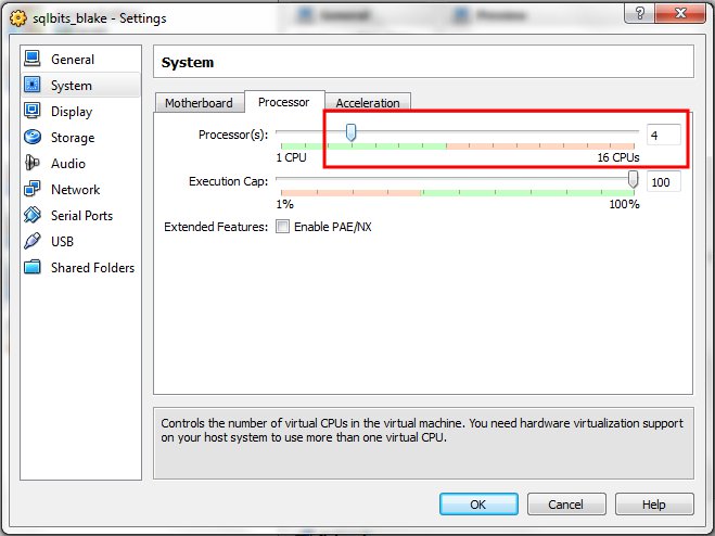 Increase virtual processors