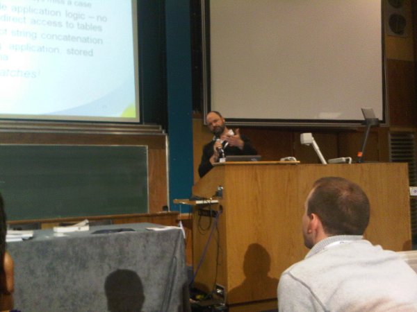 Kevin Kline at SQLBits 7