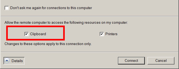 Access local resources